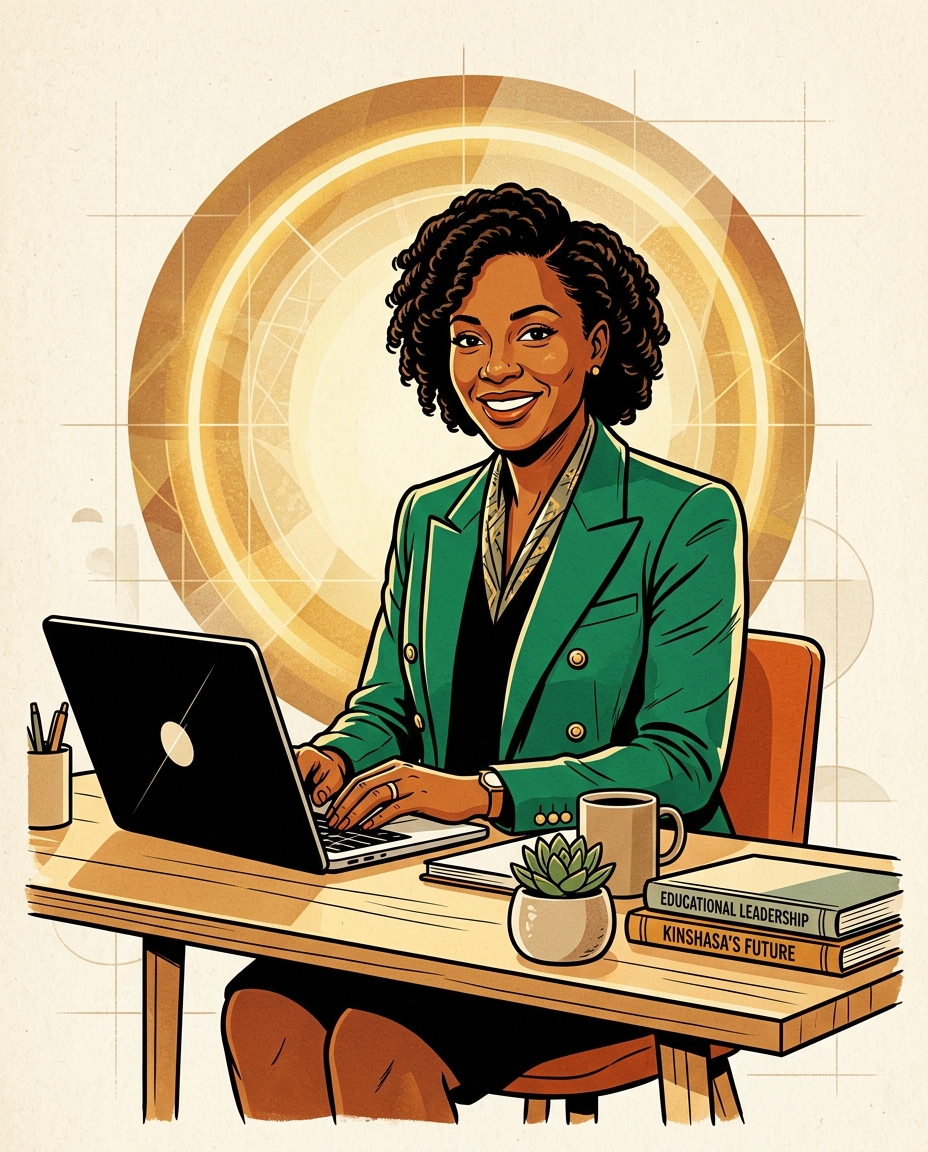 Directrice d'établissement scolaire Kinshasa avec AGENTCY Labs